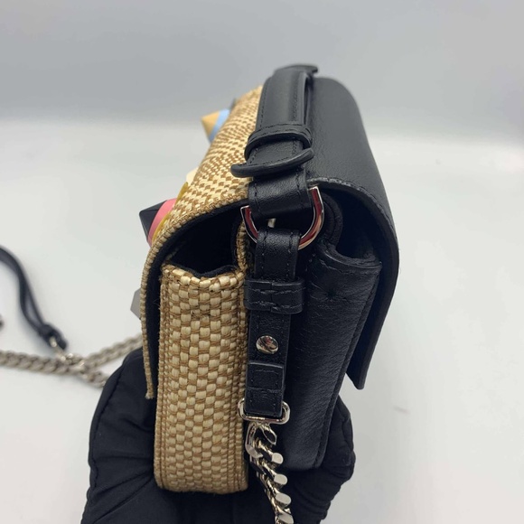 FENDI Double Micro Baguette Monster Studs #7719 - Picture 7 of 15